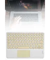 Profesyonel Wifi Q Klavye Bluetooth Klavye Touchpad 10.8 Inç