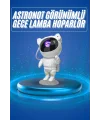 Projeksiyon Astronot Lamba Speaker Sevimli Astronot Bluetooth Hoparlör