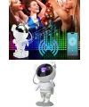 Projeksiyon Astronot Lamba Speaker Sevimli Astronot Bluetooth Hoparlör