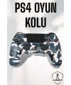 PS4 Oyun Kolu Kamuflaj Desenli Joystick