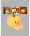 Pumpkin LED Gece Lambası Üç Kademeli Işık Ayarlı