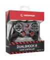 RAMPAGE SG-R601 Kırmızı PC/PS3 1.8mt Kablolu Çift Titreşimli GAMEPAD(1923)