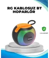 RGB Işıklı Taşınabilir Kablosuz Bluetooth Hoparlör