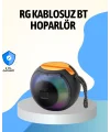 RGB Led Işıklı Güçlü Baslı Kablosuz Hoparlör