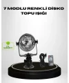 Ritme Duyarlı LED Disko Topu – Renkli Işık Gösterili Parti Lambası