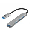 S-LINK SW-U333 USB3.0 to 3xUSB 2.0 1xUSB 3.0 Metal USB HUB(1923)