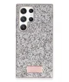 Samsung Galaxy S24 Ultra Bright Simli Kapak - Gümüş-(5796)