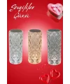 Sevgililer Günü İçin Hediye Kristal Lamba Sevgiliye Hediye USB Şarjlı Gece Lambası (Kopya)