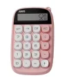 Sevimli Kare Tuşlu 10 Haneli Ldc Ekran Hesap Makinası Pembe