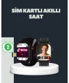 SIM Kartlı GPS Destekli Akıllı Saat Sesli Görüşmeli