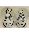 Siyah-beyaz Panda Kar Küresi Orta Boy