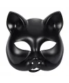 Siyah Renk Lüks Kedi Maskesi 12x13 Cm