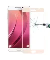 SM Galaxy C8  J7+ Plus 3D Full Kaplama Kırılmaz Cam Ekran Koruyucu-(5775)
