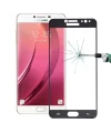 SM Galaxy C8  J7+ Plus 3D Full Kaplama Kırılmaz Cam Ekran Koruyucu-(5775)