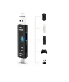 Smart Otg 3in1 Type-C Ve Micro Usb Tf Card Reader Otg-(5775)