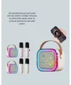 Taşınabilir Bluetooth Karaoke Hoparlör – 2400 mAh Batarya