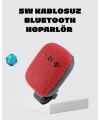 Taşınabilir Kablosuz Hoparlör – 5W Güç TWS Bağlantı ve 800mAh Pil