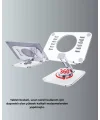 Taşınabilir Katlanır Tablet Braketi Masaüstü Stand