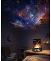 Tavana Yıldız Yansıtan Projeksiyon Gece Lambası USB Çalışan