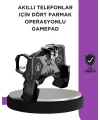 Tetikli Mobil Gamepad Ergonomik Kavramalı Oyun Aparatı
