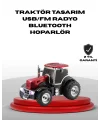 Traktör Tasarımlı Bluetooth Hoparlör USB TF AUX FM Radyo