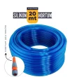 Turk  20 Metre Silikonlu Bahçe Hortumu Sulama Aparatı HEDİYELİ