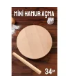 Turk 34 Cm Merdaneli Hamur Açma Masası