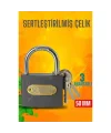 Turk Çelik Asma Kilit 50 MM 3 anahtarlı Sonax Design