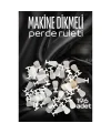 Turk Makine Dikmeli Perde Düğmesi Perde ruleti Perde Düğmesi 196 Adet