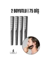 Turk Sakal Bıyık Saç Tarağı 4 lü SET Jess Design