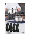 Turk Tencere Tutucu Silikon 4 ADET