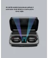 TWS Bluetooth Kulaklık 1800mAh Şarj Kutulu Dijital Ekranlı
