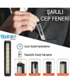 Type-c Girişli Mıknatıslı Şarjlı Cep Feneri  Wt-333