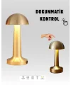 USB Şarjlı Dokunmatik LED Masa Lambası – 3 Renk Modu & Dimmer