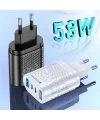 USLİON PD 58W USB + Type-c Hızlı Şarj Başlığı-(5775)
