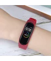Xiaomi Mi Band 5-4-3  Nylon Kayış Kordon-(5775)