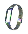 Xiaomi Mi Band 5 Metal Kayış Kordon Kopçalı Milano Loop-(5775)