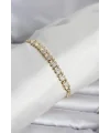 Xuping Model Zirkon Taşlı Gold Renk Kadın Bileklik