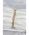 Xuping Punta Model Gold Renk Kadın Bileklik