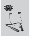 Y12 Bluetooth Boyun Bantlı Kulaklık – 100 Saat Pil Bluetooth 5.3 Dokunmatik Kontrol