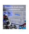 Y20 Max Motosiklet Bluetooth 5.3 Kask Intercom 2 Kişi 300 Metre Eşleşme Özellikli