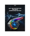 Y21 Rgb Işık Efektli Intercom Bluetooth Motosiklet Kask Kulaklığı Intercom Kulaklık