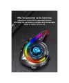 Y21 Rgb Işık Efektli Intercom Bluetooth Motosiklet Kask Kulaklığı Intercom Kulaklık