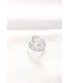 Yıldız Model Silver Renk Ayarlanabilir Yüzük