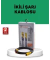 Yüksek Hızlı 65W Güç Çıkışlı Çoklu Cihaz Uyumlu Şarj Kablosu