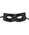 Zorro Maskesi Arkadan Lastikli Z Baskılı