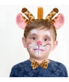 Zürafa Kosümü Aksesuar Seti 3 Lü - Taç Papyon Kuyruk