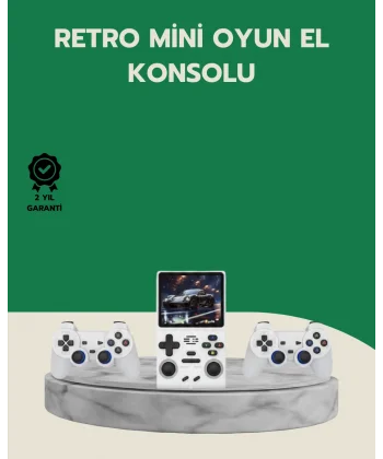 10.000 Oyunlu Taşınabilir Oyun Konsolu HDMI Çıkışlı