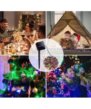 11m 100 Led Rgb Solar Mz-322