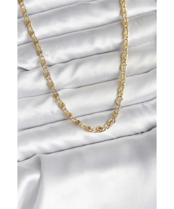 14K Gold Renk Kaplama Zincir Model CM Kadın Kolye